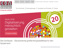 Tablet Screenshot of consozial.de